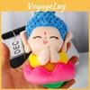 Buddha Lotus Little Plush Doll Pendant With Keychain For Backpack And Decor Car