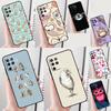 Fashion Cartoon Owl Phone Case For Oppo A80 A40 A60 A16 A76 A96 A91 A15 A17 A74 A94 A54 A57S A18 A38 A58 A98 A78