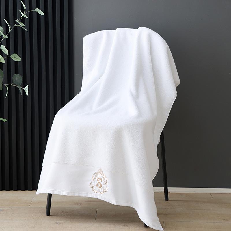 

Pure Cotton Oversized Hotel Bath Towel - 80x150 cm, Super Soft, Highly Absorbent Beach Towel for Adults 80*150