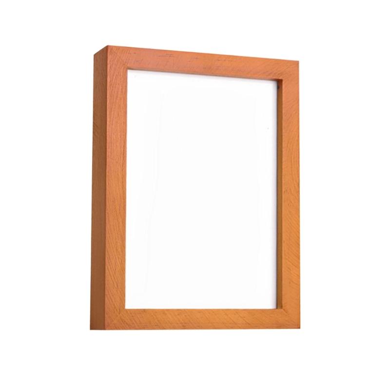 

Многофункциональная деревянная фоторамка с отделением для хранения вещей для дома и офиса коричневый