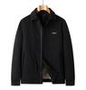 Men's Plus Size 2025 Winter Loose Fit Warm Down Business Casual Coat