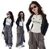 2025 Girls' Long Sleeve Stylish T-Shirt - Autumn Casual Fashion Outerwear