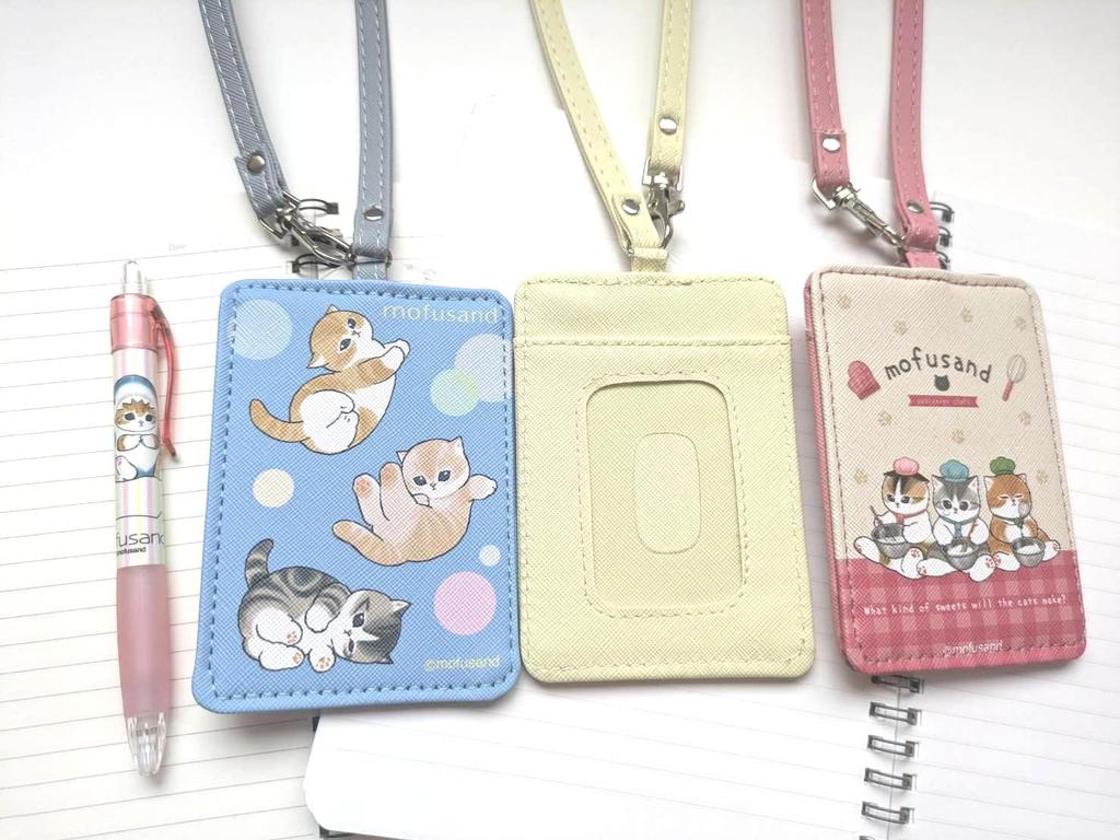 Mofusand Pass Case, Taiwan Exclusive, Holds IC Cards and Transportation Cards, Perfect for Commuting, School, and Adults, Women, and Kids
