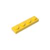 100pcs/lot MOC Parts 3710 Plate 1x4 Compatible Figures Bricks DIY Assmble Building Blocks Particle Kid Puzzle Brain Toys Gift