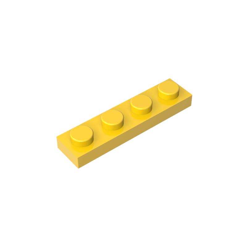 100pcs/lot MOC Parts 3710 Plate 1x4 Compatible Figures Bricks DIY Assmble Building Blocks Particle Kid Puzzle Brain Toys Gift