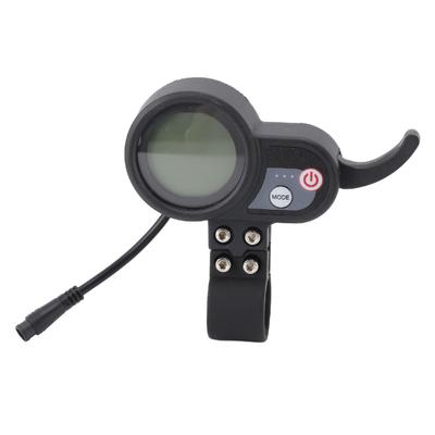 Elektroroller LCD-Anzeigefeld 36 bis 60V ABS Blaue Anzeigefläche Bedienfeld mit 6 Pins