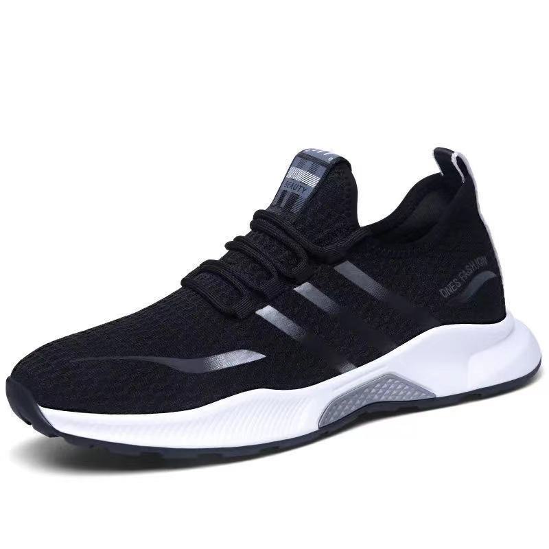 New Men's Sneakers Wholesale Foreign Trade Beijing Couple Style Breathable Fashionable Korean Version Running Coconut Shoes