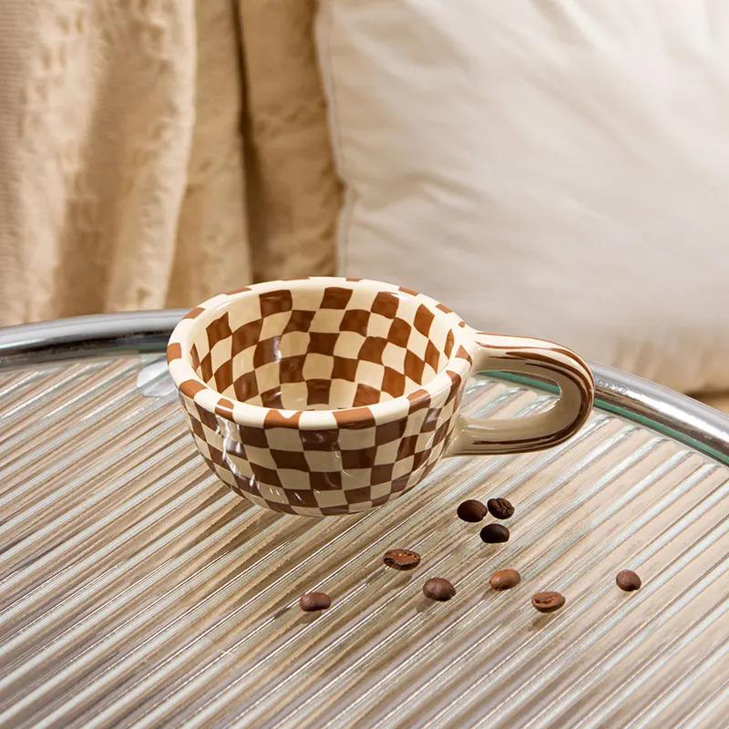 1pc 220ml Ceramic Coffee Mug with Wrench Spanner Handle, Wrench Coffee Mug for Coffee, Milk, Tea, Smoothies