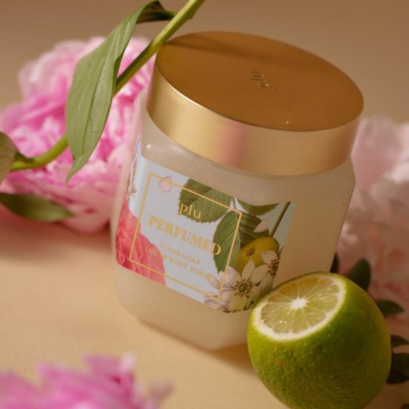 Plu Perfumed Sugar Body Scrub FLEUR SOAP 500g