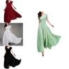 Elegant Women Long Formal Evening Prom Party Bridesmaid Chiffon Ball Gown Cocktail Dress For Special Occasions
