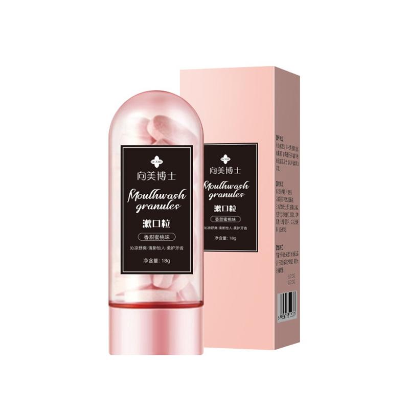 

30 капсул Пробиотическая твердая зубная паста Освежитель полости рта Удаление зубного налета Восстанавливающий уход за зубами и деснами Портативный ополаскиватель для рта