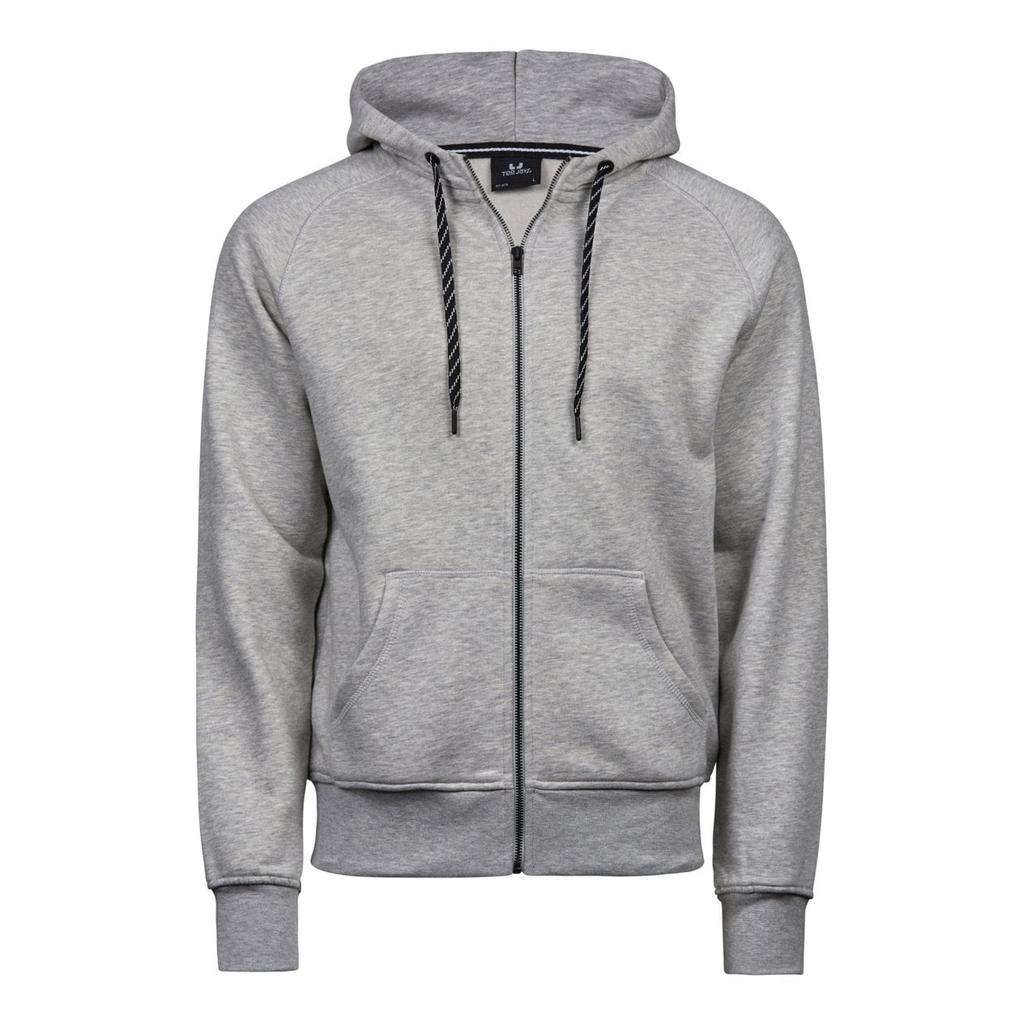 Tee Jays Mens Fashion Zip Hooded Sweatshirt