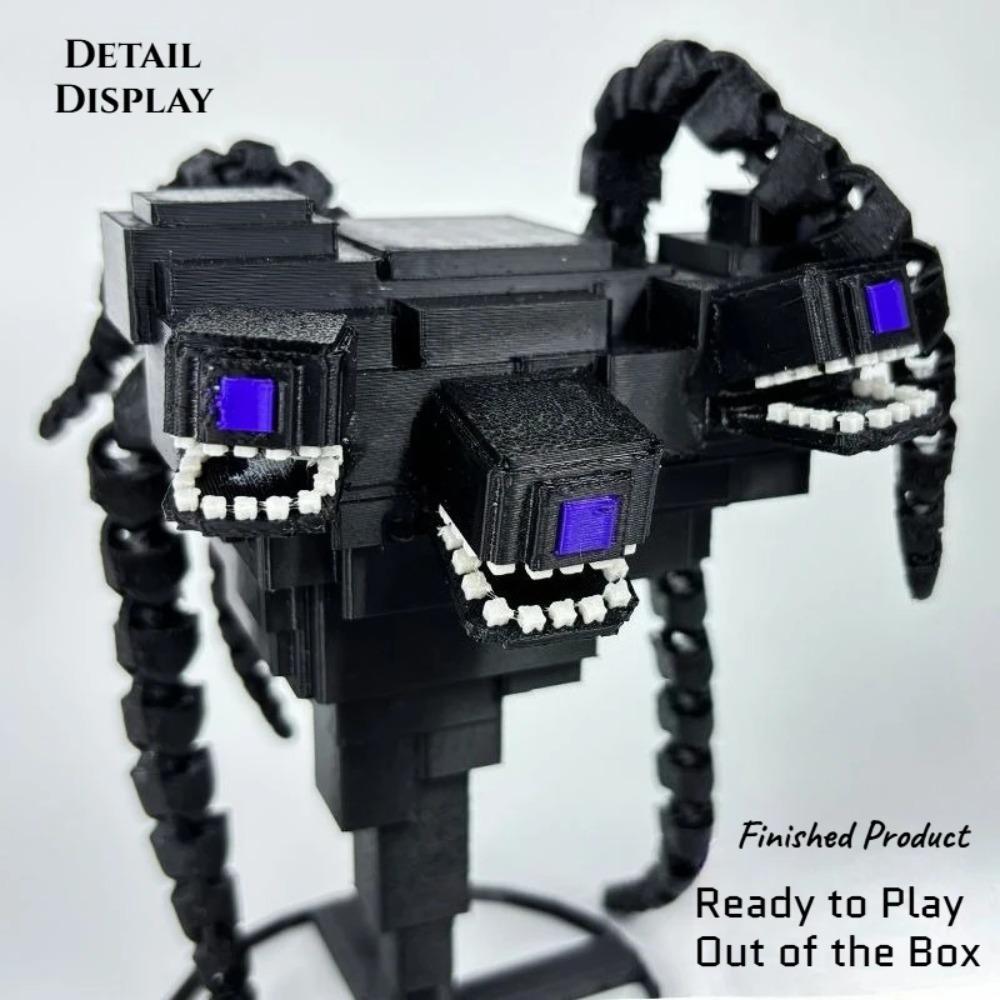 3D Printed MC Wither Storm Assembly Kit - Annoying Villagers Boss Figure