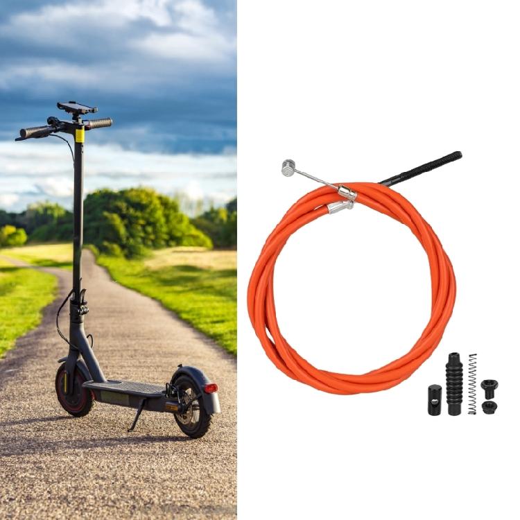 Electric Scooters Front Brake Cable Kickscooter Front Wheel Brake Wire Line Replacement Accessories