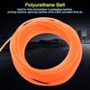 Orange Smooth PU Polyurethane Round Belt for Drive Transmission(6mm*10m)