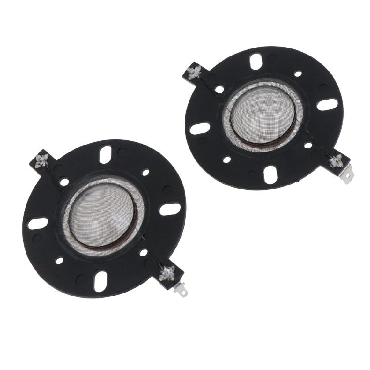 25.5mm Voice Coil Black Horn Tweeter Silk Diaphragm Film Treble Round Frame прозрачный