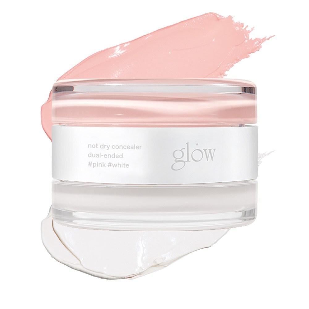 Glow Not Dry Concealer, 1 Pcs, #Pink #White