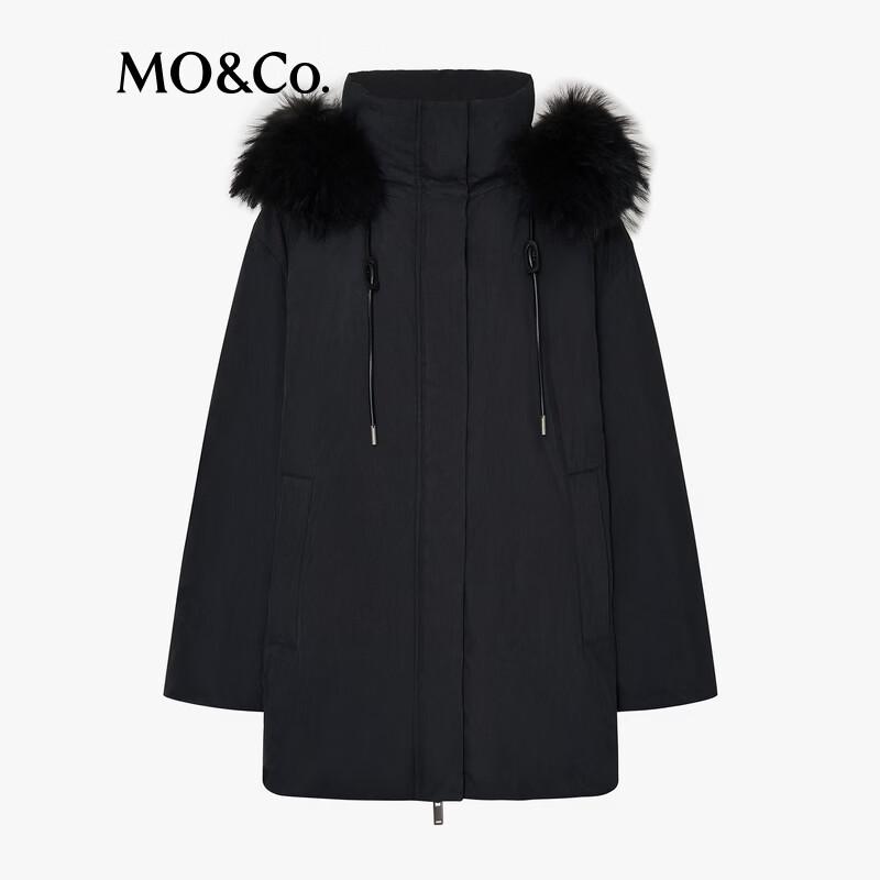 MO&Co. Detachable Hood Goose Down Jacket