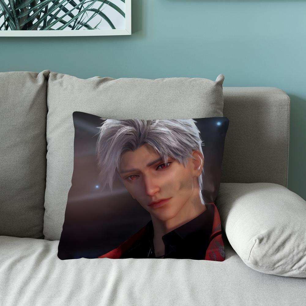 Sylus Love and Deep Space Pillow Case Soft Cushion Cases for Farmhouse Sofa Decor Home Decorations and Protector