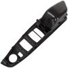 BMW 5 F10 F11 09-17 Innenraumgriff Schwarz Vordertür Links 1-Loch & Innenraumgriff Schwarzes Leder Vordertür Rechts, 2-teiliges Set
