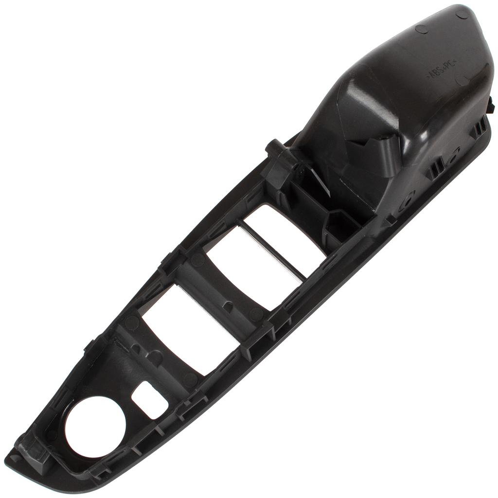 BMW 5 F10 F11 09-17 Innenraumgriff Schwarz Vordertür Links 1-Loch & Innenraumgriff Schwarzes Leder Vordertür Rechts, 2-teiliges Set