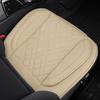 Car Seat Cover Front PU Leather Seat Covers, 2Pcs Universal Bottom Seat Covers for Cars, Anti-Slip, Storage Bags,Full Wrapping Edge Fits 95% of