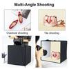 40cm Foldable Photo Studio Light Box Kit With 6 Backdrops, Professional Shooting Tent Softbox For Product Photography And Video