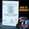 ABS Material LED Rear light open-face motorcycle helmet, unisex, suitable for all seasons, racing motorcycle warm helmet