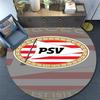 PSV Eindhoven Pattern Round rug,Carpet Rug for Living Room Bedroom Playroom ,Non-slip Floor Mat,Holiday Gifts and Birthday Gifts.