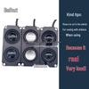 Mini Dual Loudspeaker with USB 9-Pin Interface and Built-in Sound Card for Lossless Audio Quality