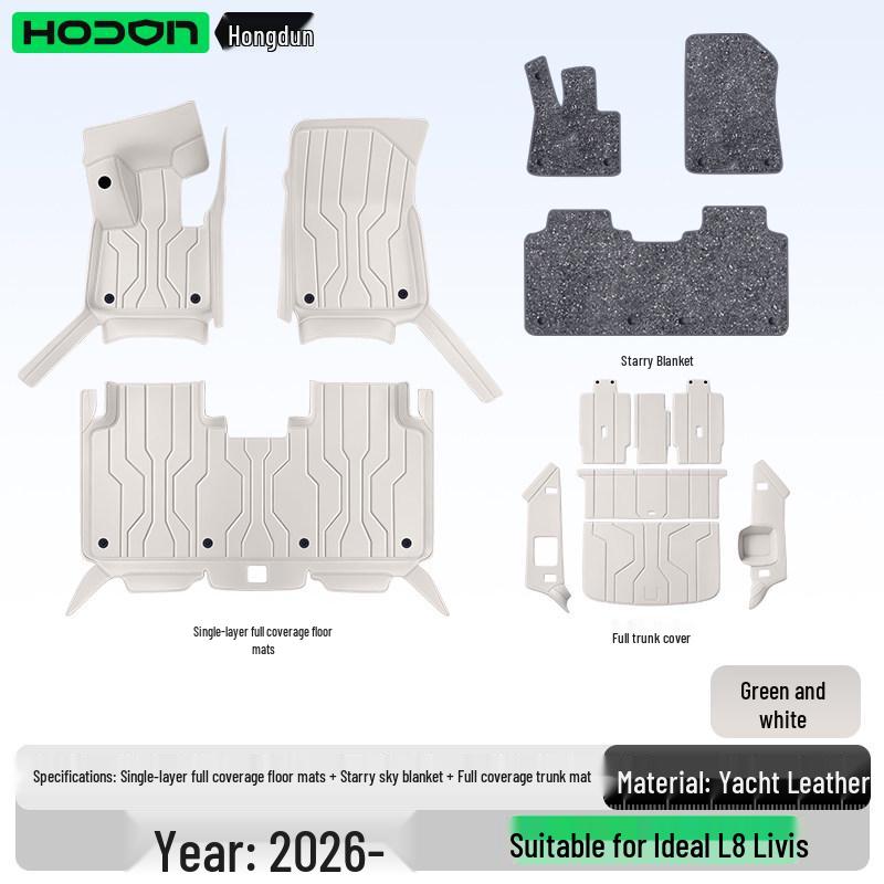 Li Auto L8 Livis/Ultra 2026 Floor Mats for Car Interior Enhancement