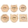 1Pcs Organizer Mat Wooden Jewelry Tray DIY 10cm Bead Design Board Wooden Bracelet Display Stand Plate