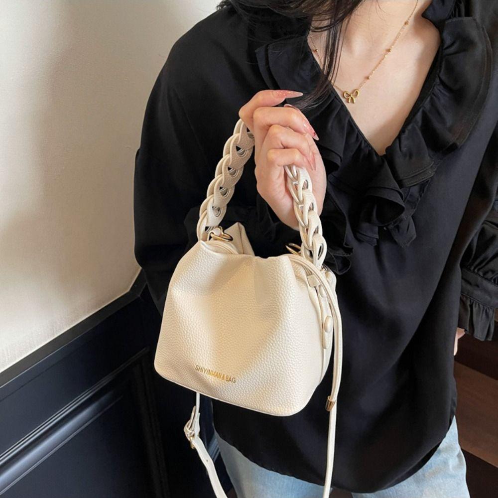 Versatile Crossbody Bag PU Leather Handbag Fashion Women Shoulder Bag  Outdoor