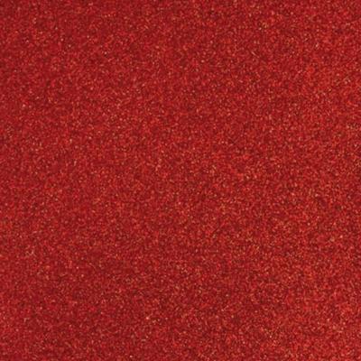 Scrapbooking paper:Glitter Powder, 30.5x30.5cm, 200 G/m2, Cardinal Red