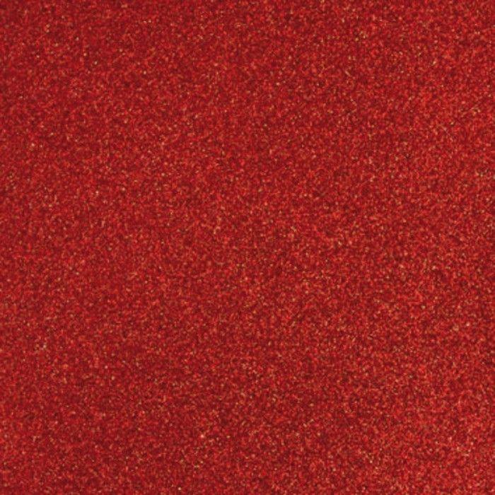 Cardinal Red Paper Powder Glitter 30.5cm 5 Sheets