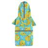 Universal Dog Raincoat with Foot Covers & Leash Access, Animal Design & Belly Wrap - Fits Small to Large Breeds