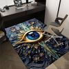 1PC Eye Pattern Carpet Ultra Soft, Thick & Absorbent, Non Slip Machine Washable Mat for Entryway