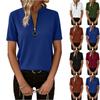 Hauts pour femmes Chemises à manches courtes Tenues d'été Robe de printemps Vêtements décontractés élégants