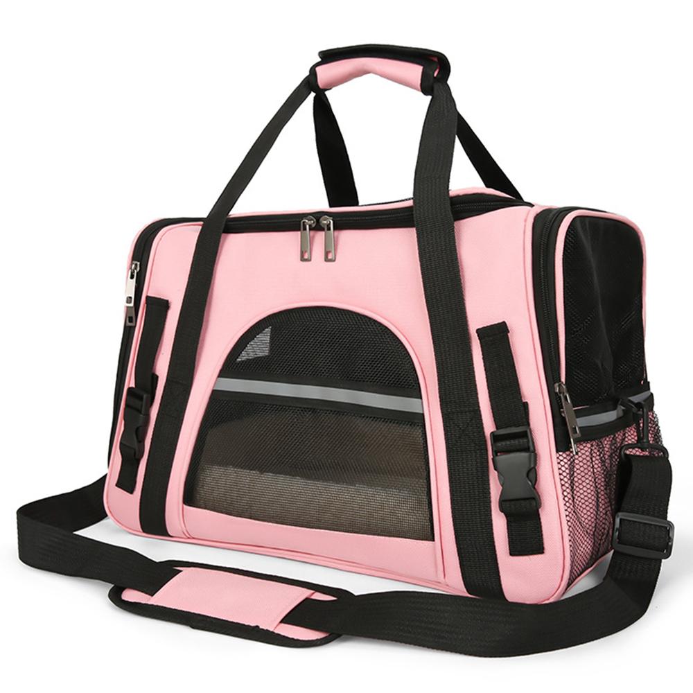 

Portable Pet Carrier Shoulder Bag Breathable Oxford Cloth Travel Handbag for Cats Dogs Gift D
