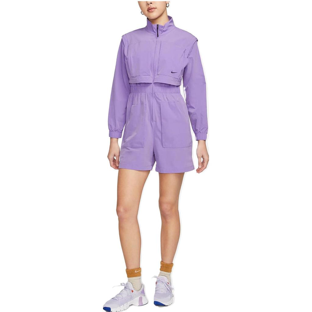 New Nike Bodysuits Women's Purple DX0149-567