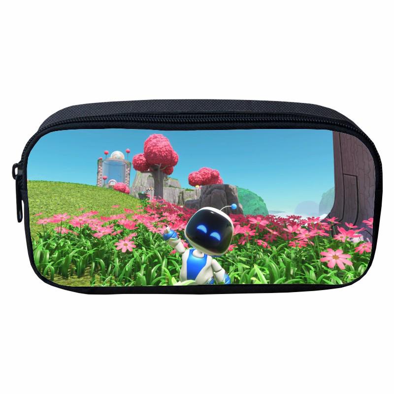 ASTRO BOT Robot Pencil Case: Cartoon Storage Box for Children's School Stationery