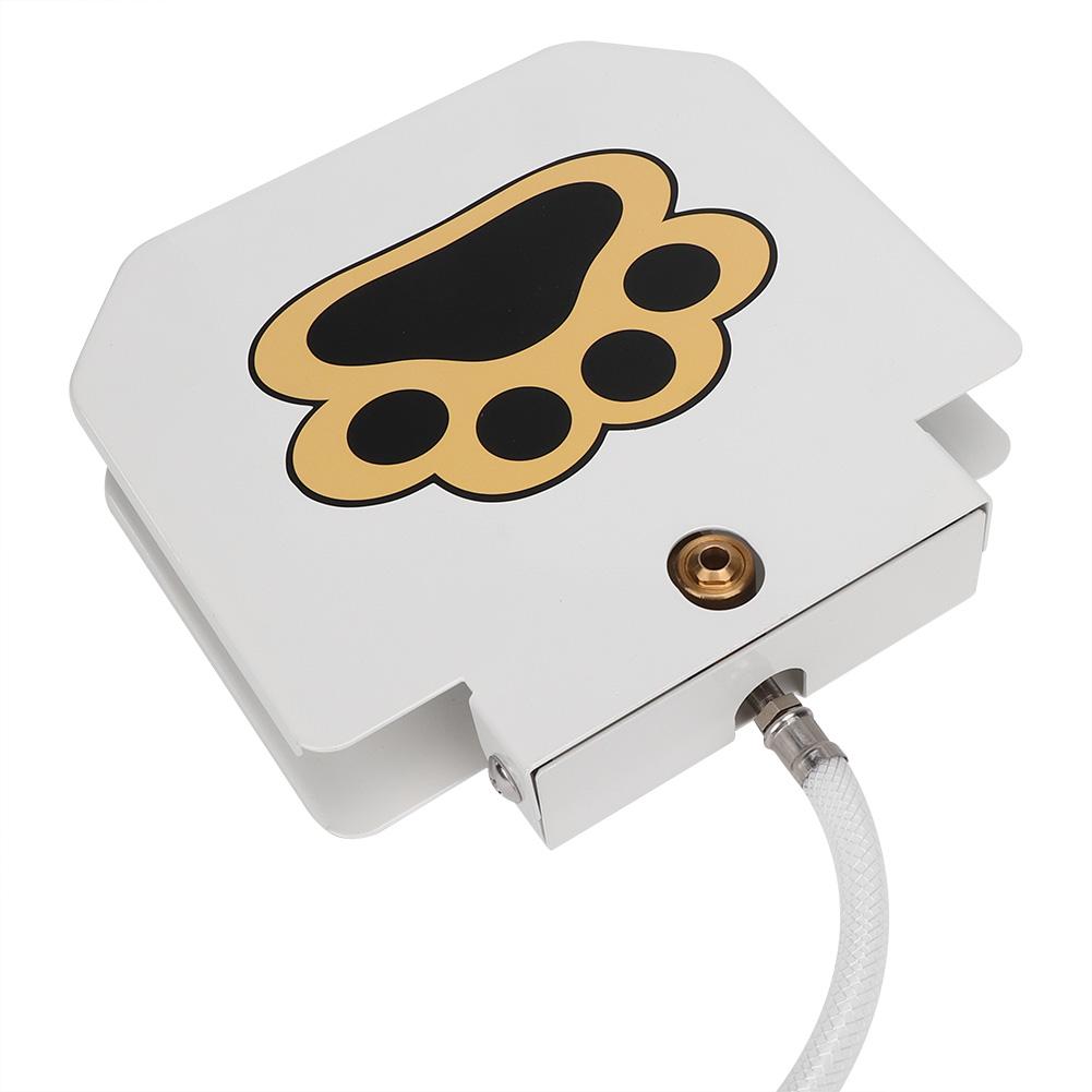 Dog Drinking Water Fountain Step On Water Dispenser System for Pet Dogs Feeder