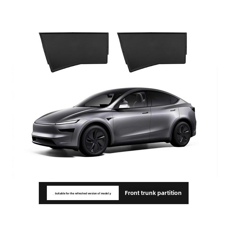 Car Sticker Hot For Tesla Model Y Juniper Front Spare Box Partition Board Juniper Front Spare Box Storage Partition Board Car Ac