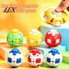 Party Bag Fillers Press to Spin Fidget Ball, Transformable Spinner Sensory Stress Relief Pocket Sized Games Toy for Adults Teens, Anxiety Focus