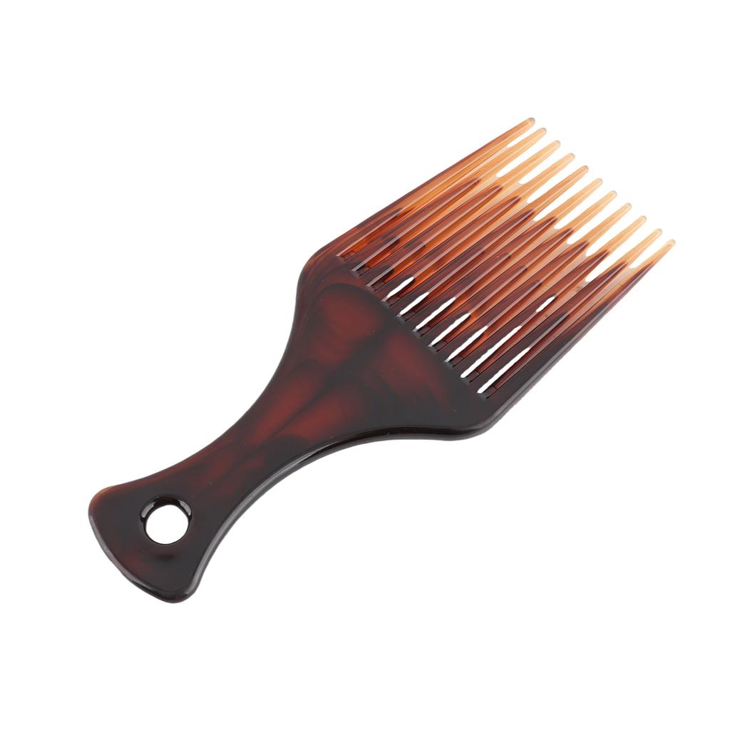 Plastic Hair Comb Insert Afro Hair Pick Comb Hair Fork Comb Hairdressing Styling Tool for Man & Woman
