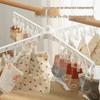 Rotatable Baby Clothes & Diaper Drying Rack - Multi-Size Newborn Towel Rack