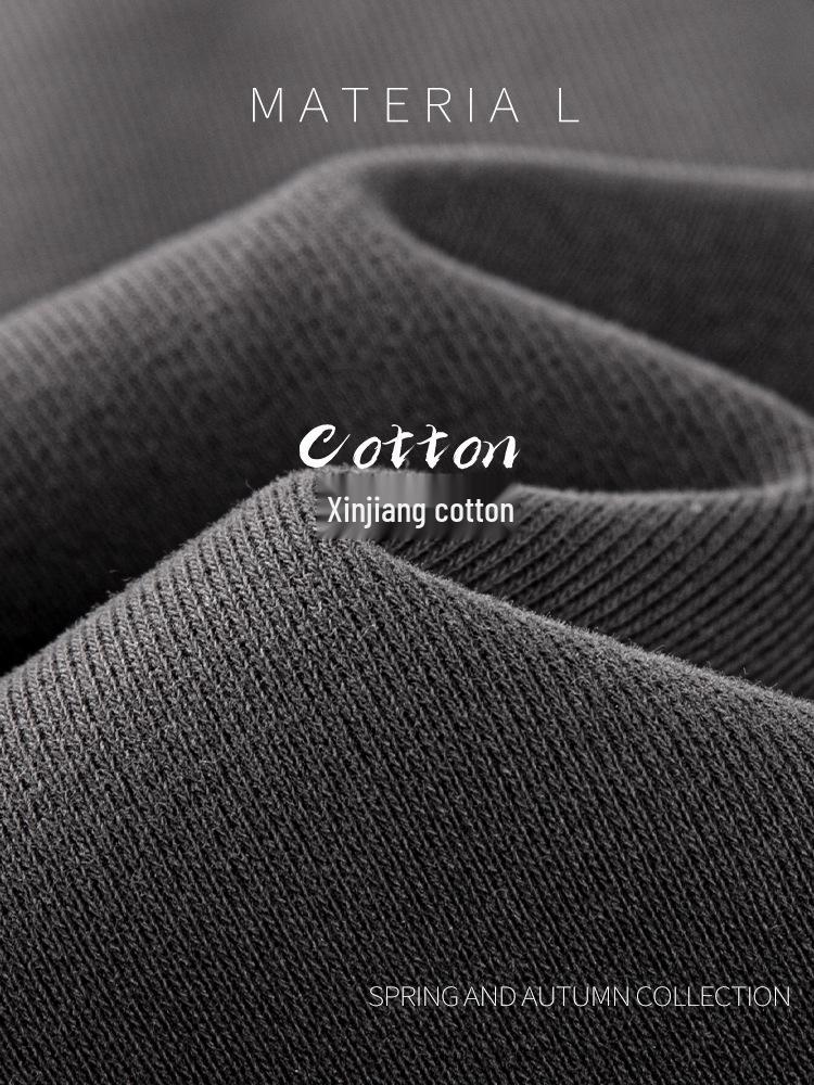 Women's Gray Hooded Cardigan Sweatshirt - Autumn 2026 Korean Style