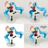 Hatsune Miku Pvc Figure With Assembly For Anime Fans And Collectors