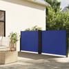 VidaXL Retractable Side Awning Blue 100x1000 Cm, Garden Privacy Screen, Balcony Windbreak, Outdoor Screen, 4004686