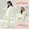 AQRTPXU Thick Long Sleeve Simple and Cute Solid Set for Perfect for Fall and Winter Women's Pajamas, Loungewear, Comfortable, Stretch, Lightweight,